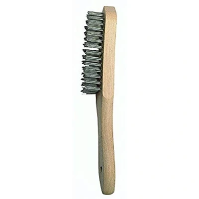 Image of BELLOTA 50802 3 Manual Brush, Stainless Steel, Straight Wire, 0.3 mm Diameter Rows)