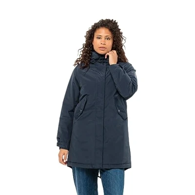 Image of Jack Wolfskin Women&#039;s Talforst Parka W, Night Blue, L