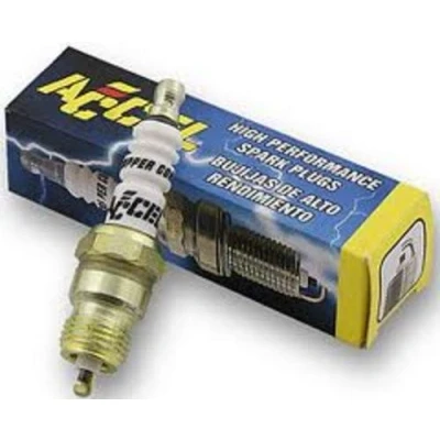 Image of Accel High Performance Spark Plugs (Pair) 2418, 6R12 for Harley Davidson Twin Cam 1450cc models 1999 up