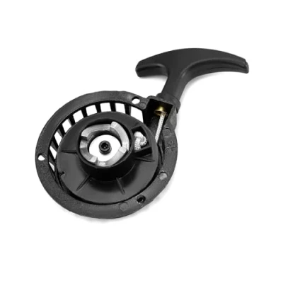 Image of QWORK® Motorcycle Pull Starter 47CC 49CC, Aluminum Part, Black, for Mini ATV, Dirt Bike,