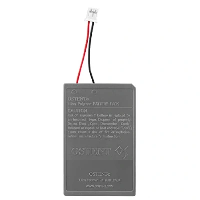 Image of OSTENT 1000mAh 3.65V 3.7Wh Rechargeable Li ion Battery Pack Replacement for Sony PS4 Original CUH ZCT1 Series Bluetooth Wireless Dual Shock Controller First Generation Old Version Big Connector