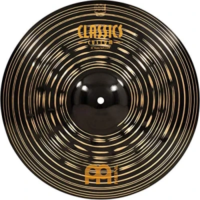 Image of Meinl Cymbals Classics Custom Dark Crash Heavy Cymbal 16 inch (Video) for Drum Set (40,64cm) B12 Bronze, Finish, Made in Germany (CC16HDAC)