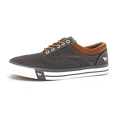 Image of Mustang Men&#039;s 4072 602 Hi Top Trainers, dunkelgrau, 44