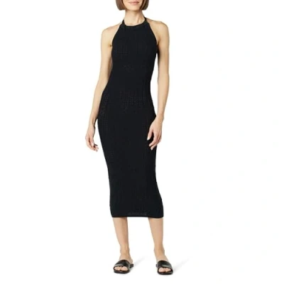 Image of The Drop Women’s Jayla Sleeveless Crochet Midi Dress, Black, S