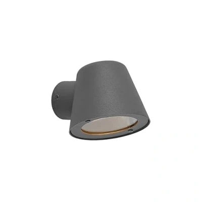 Image of Lindby outdoor wall light Ileyna, 15 cm, anthracite, aluminium
