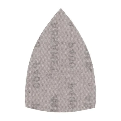 Image of Mirka Abranet Delta Triangle Net Disc / 4x6x6 inch/Grit 80 /Sandpaper Sanding Discs Hook and Loop 10 pcs ‎9A 219 080RP