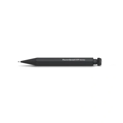 Image of Kaweco SPECIAL S Mechanical Pencil Black 0.9 mm I Lead Made of Aluminium Push 10.5 cm Refillable with Eraser