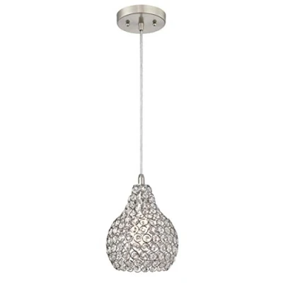 Image of Westinghouse Lighting Lighting, Crystal, 50 W, Brushed Nickel