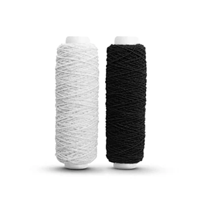 Image of Realm Shirring Elastic 20m (White, Pack of 5)