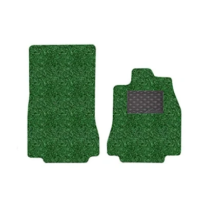 Image of Nicoman Spaghetti All Weather Fully Tailored Car mats Fit【2007 2015 XF Saloon/Estate X250 】(Front Set 2 Piece,Green)