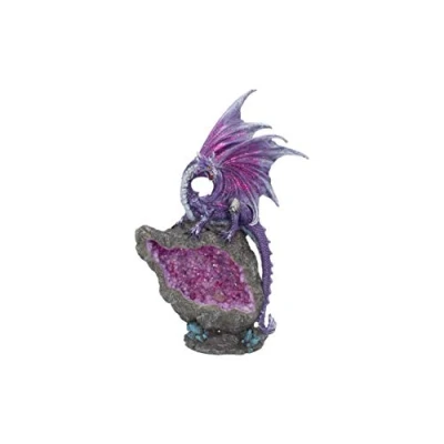 Image of Nemesis Now Amethyst Custodian Dragon Figurine, Purple, 22cm