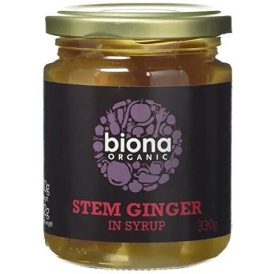 Image of Biona Organic Stem Ginger 330g X 2 (Pack of 2)
