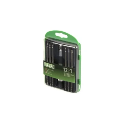 Image of SALKI 12 in 1 Precision Screwdriver Set 7 Piece Tool Kit for DIY Electronics Product Repair, Watches, Glasses