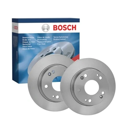 Image of 42510SEAE00 Brake disc BOSCH 0 986 479 450 260mm 10mm 5 114,3mm solid Oiled HONDA: Accord 7 Limousine