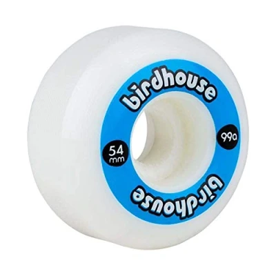 Image of Birdhouse Blue Logo 99A 54mm Skateboard Wheels