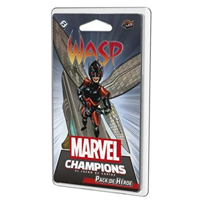 Image of Fantasy Flight Games Marvel Champions Wasp (La Awaspa) Spanish Heroe Pack