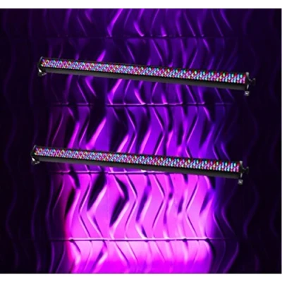 Image of Equinox 2 x LED RGB Power Batten Battern Bar Uplighter Wall Washer DMX Disco DJ