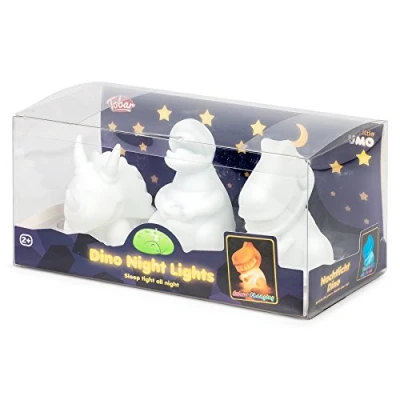 Image of Tobar Dinosaur Night Lights, Colourful, Set of 3