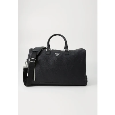 Image of GUESS Men Torino Duffle Bag W VTL Zip, Black, One Size
