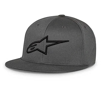 Image of Alpinestars, Ageless Flat Hat, Baseball Cap, Charcoal/Black, LXL, Unisex Adult
