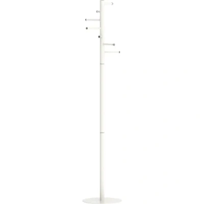 Image of Maul MAULcaurus Coat Stand Height 1770 mm Column 40 7 Hooks White