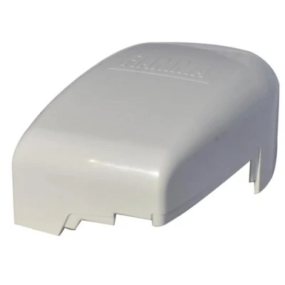 Image of Fiamma F45 Ti Left Hand Outer Awning End Cap in Polar White 98655 147