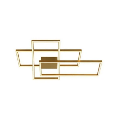 Image of Kalo LED Ceiling Light 55W 3000K Aluminium Golden Leaf