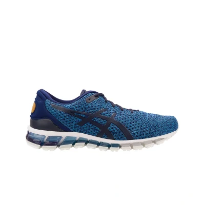 Image of Asics Gel Quantum 360 Knit 2, Unisex Adult’s Running Shoes, Indigo Blue/Peacoat/Pale Gold, 6 UK (40 EU)