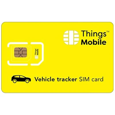 Image of CAR GPS TRACKER SIM Card Things Mobile with Global Coverage and Multi Operator GSM/2G/3G/4G LTE Network, No Fixed costs, Expiration Date Competitive Rates, 10 Credit Included