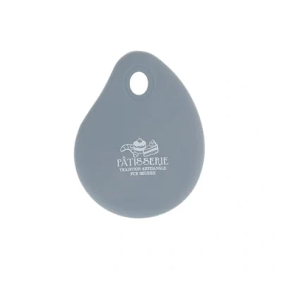 Image of Lily cook Patissier Rascador para sartén Silicona 1pieza(s) Espátula de Cocina (Rascador sartén, Gris, Silicona, con Agujero en la empuñadura Colgar, 100 mm, 127 mm)