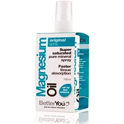 Image of BetterYou Magnesium Oil Spray Original, 100ml Pack of 2