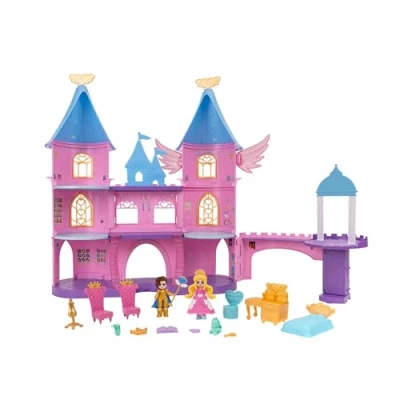 Image of Royale High Castle Campus Playset 2 Exclusive Dolls, 3 Floors to Explore with 360 Play 19 Accessories Virtual Item Code Included Ages 5+