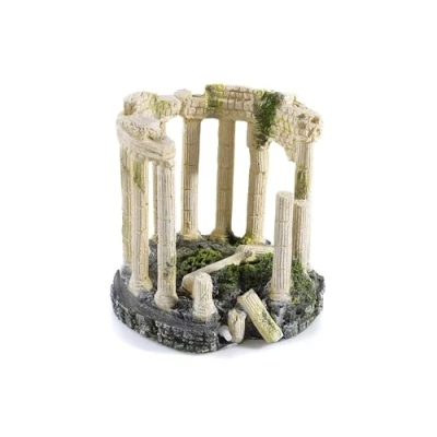 Image of CLASSIC Polyresin Roman Column Aqaurium Ornament 16.5cm