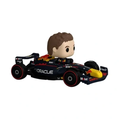 Image of Funko POP! Ride Super Deluxe: Formula 1 Max Verstappen Red Bull F1 Collectable Vinyl Figure Gift Idea Official Merchandise Toys for Kids &amp; Adults Sports Fans