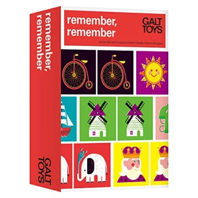 Image of Galt Toys, Remember, Classic Matching Pairs Game for Kids, Ages 5 Years Plus