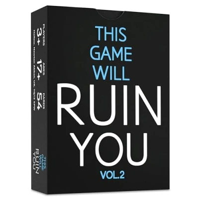Image of This Game Will Ruin You Vol 2 Card Games for Adults Party, Hen Party Games, Adult Stag Do Uni Students Pre Parties Fun