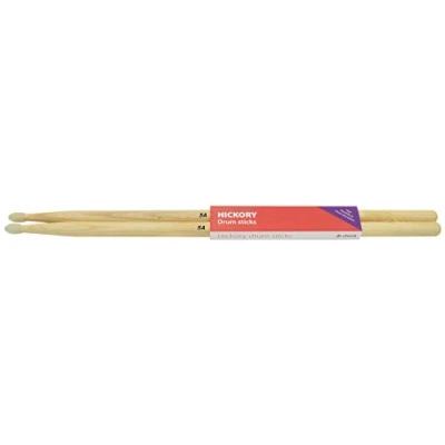Image of Chord Hickory Drums Sticks Supplied in Pairs 5B Wood Tips