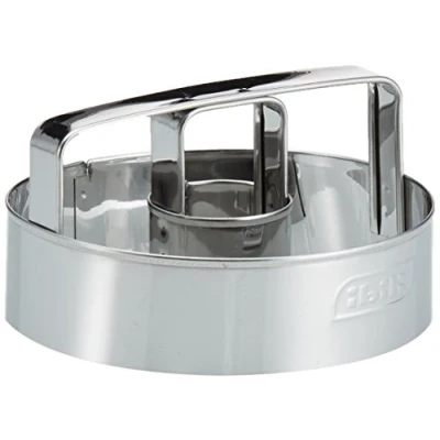 Image of Ibili Donut Cutter San Blas 9 cm of Stainless Steel, Silver