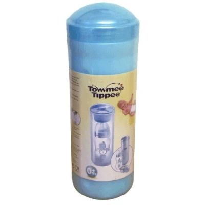 Image of Tommee Tippee 30322 0011 Thermal Box with Milk Powder Dispenser (Blue)