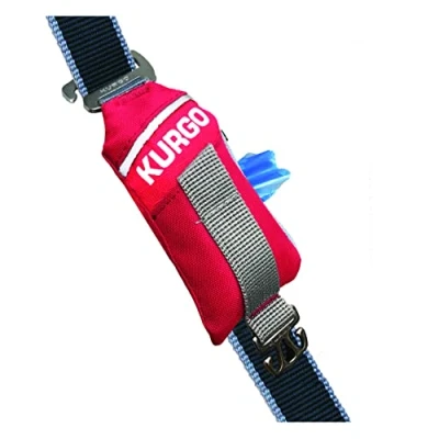 Image of Kurgo Duty Bag for Dogs, Refillable Dog Poop Dispenser, Dispenser with Waste Bags, Attaches to Any Leash, Machine Washable, Universal Design, Convenient, Hook Used Bags