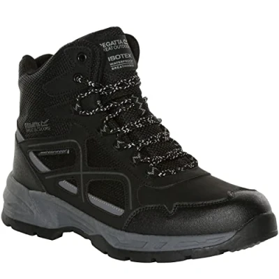 Image of Regatta Mens Vendeavour Boot Black/Granit EU47/UK12