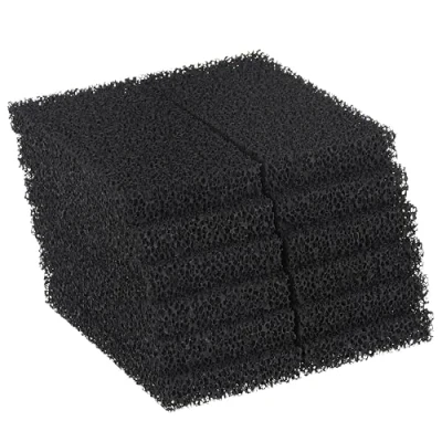 Image of LTWHOME Compatible Carbon Foam Filters Suitable For Interpet PF3 Internal Filter(Pack of 12)