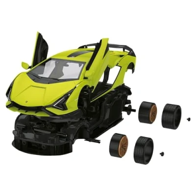 Image of Mondo 63692 RC Kit Lamborghini Sian, Speed 8 km/h, 1:18 Scale, Green