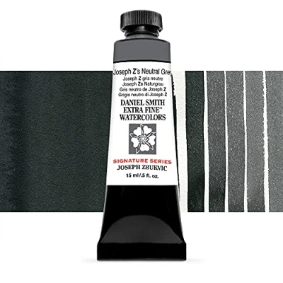 Image of Daniel Smith Watercolor, 15 Milliliter Tube, Joseph Z&#039;s Neutral Grey (284600244)