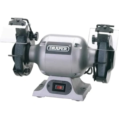 Image of Draper 230V Heavy Duty Bench Grinder, 150mm, 370W