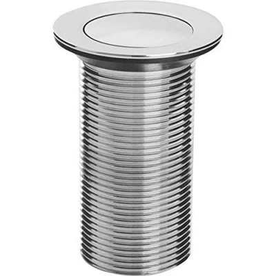 Image of Bristan W BASIN11 C PLAAORound Push Clicker Basin Waste Unslotted C, Chrome