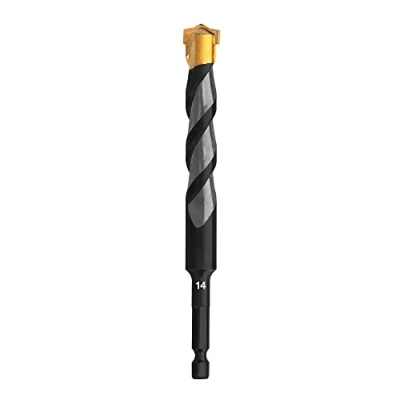 Image of Multi Material Drill Bit Ø 14mm Construction Ultimate Professional Hex 9 Rotary and Impact Drills Accessories, Purpose Drilling for Block Brick Soft Tile Wood Plastic Metal