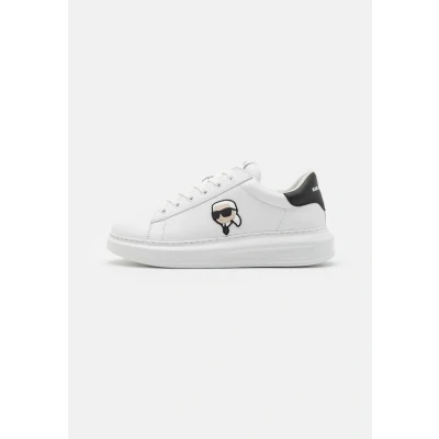 Image of KARL Lagerfeld MEN Kapri LACE Trainers, Men&#039;s, Size: 9, White Leather