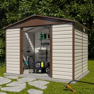Image of 10&#039; x 8&#039; Yardmaster Shiplap Metal Shed (3.03m 2.37m)