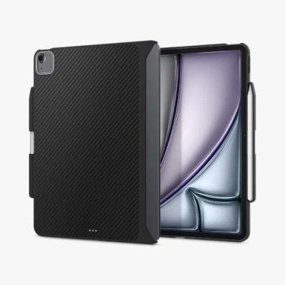 Image of Spigen Enzo Aramid Case Compatible with iPad Air 13 inch M2 (2024) Black